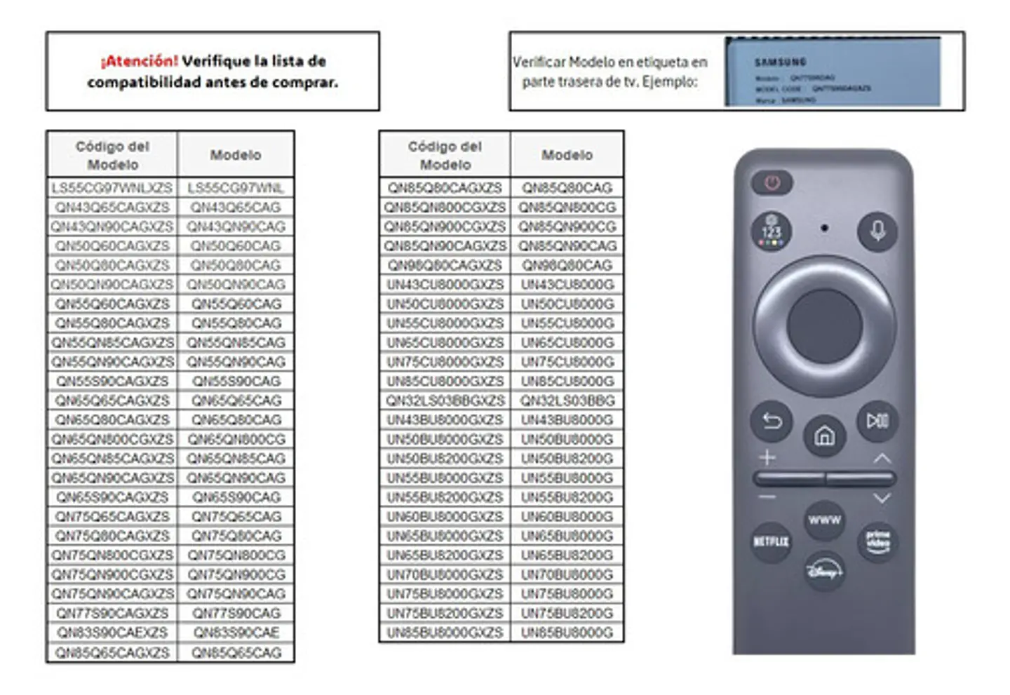 Control Ecoremoto Para Smart Tv Samsung Bn59-01432 5