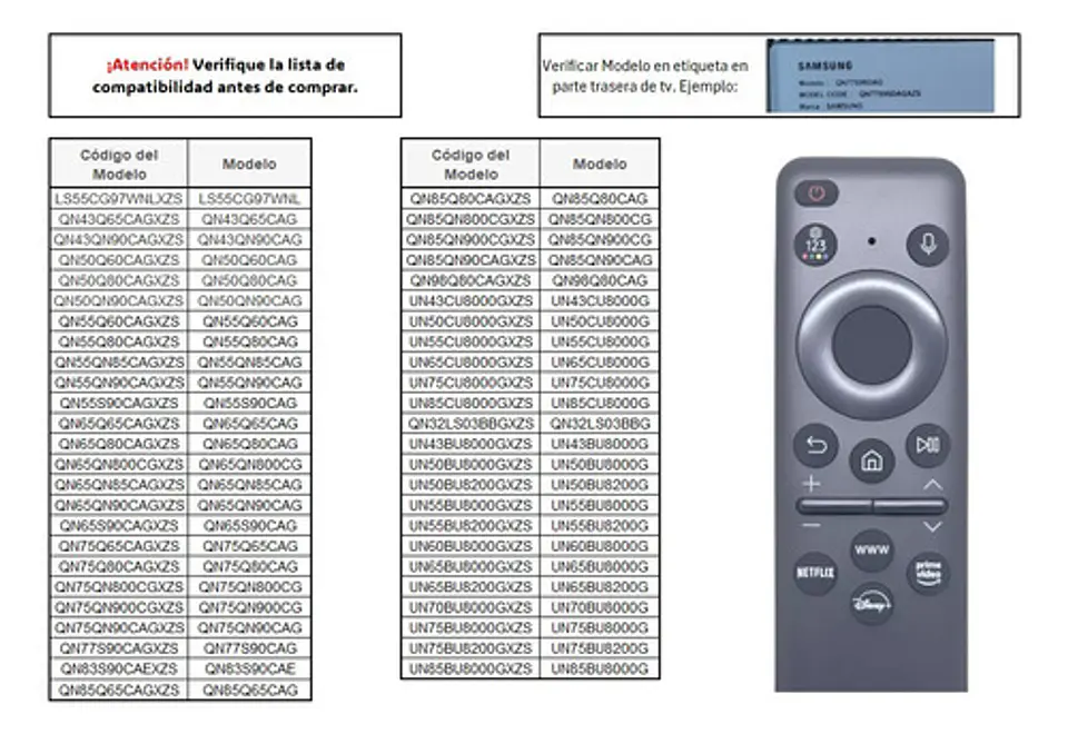 Control Ecoremoto Para Smart Tv Samsung Bn59-01432 5