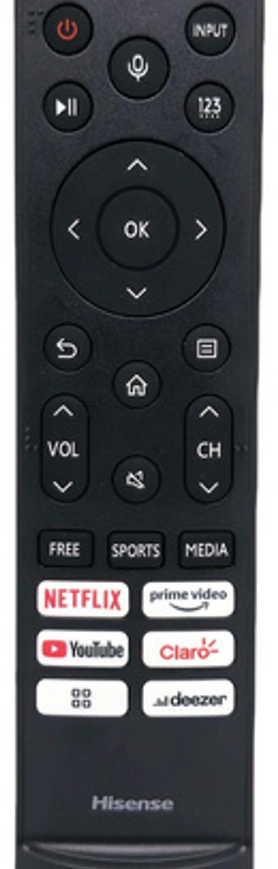 Control Remoto Smart Tv + Comando De Voz Original Hisense 1