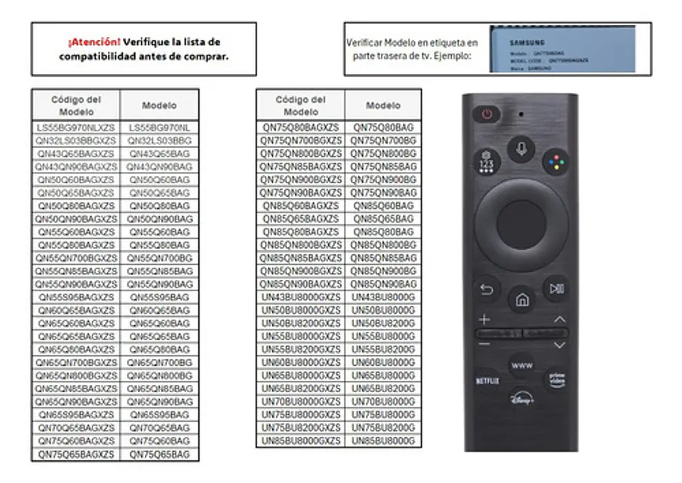 Control Para Smart Tv Samsung Carga Solar Bn59-01386m 5