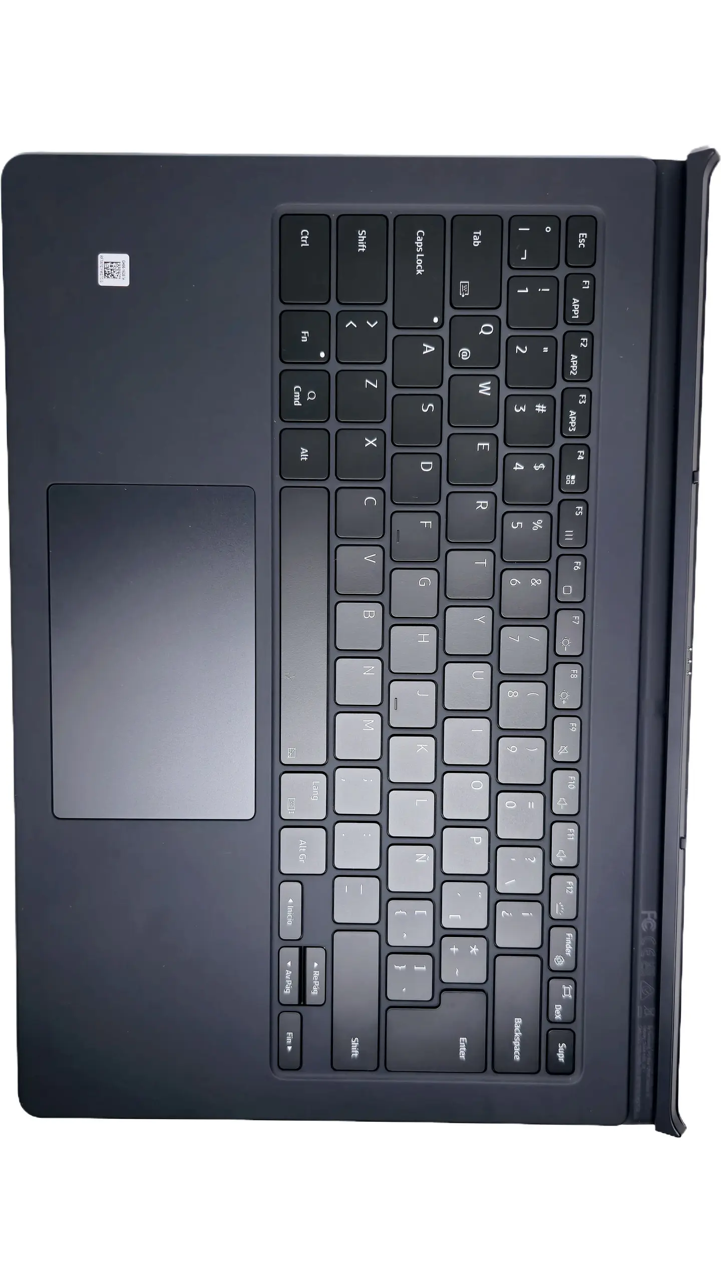 Teclado Samsung Book Cover Keyboard Original para Galaxy Tab S9 Ultra - Español (Ñ) 4