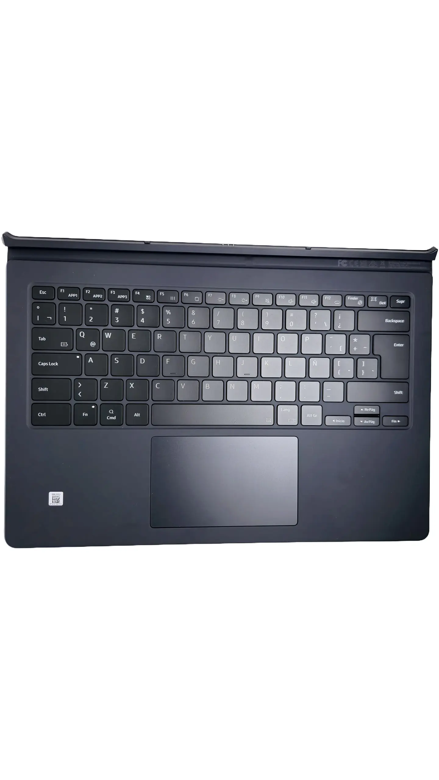 Teclado Samsung Book Cover Keyboard Original para Galaxy Tab S9 Ultra - Español (Ñ) 1