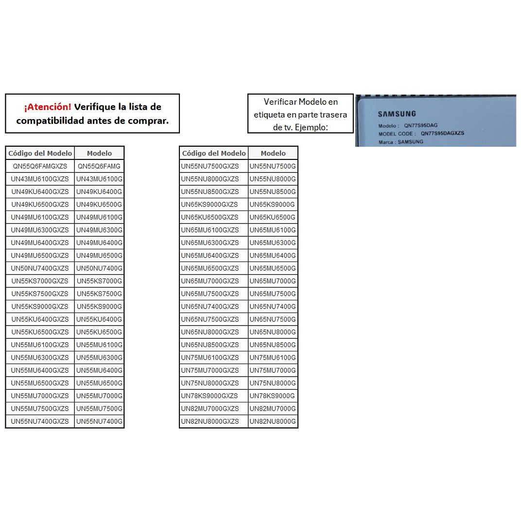 Control Remoto Samsung Smart TV Original BN59-01298D con Comando de Voz 5