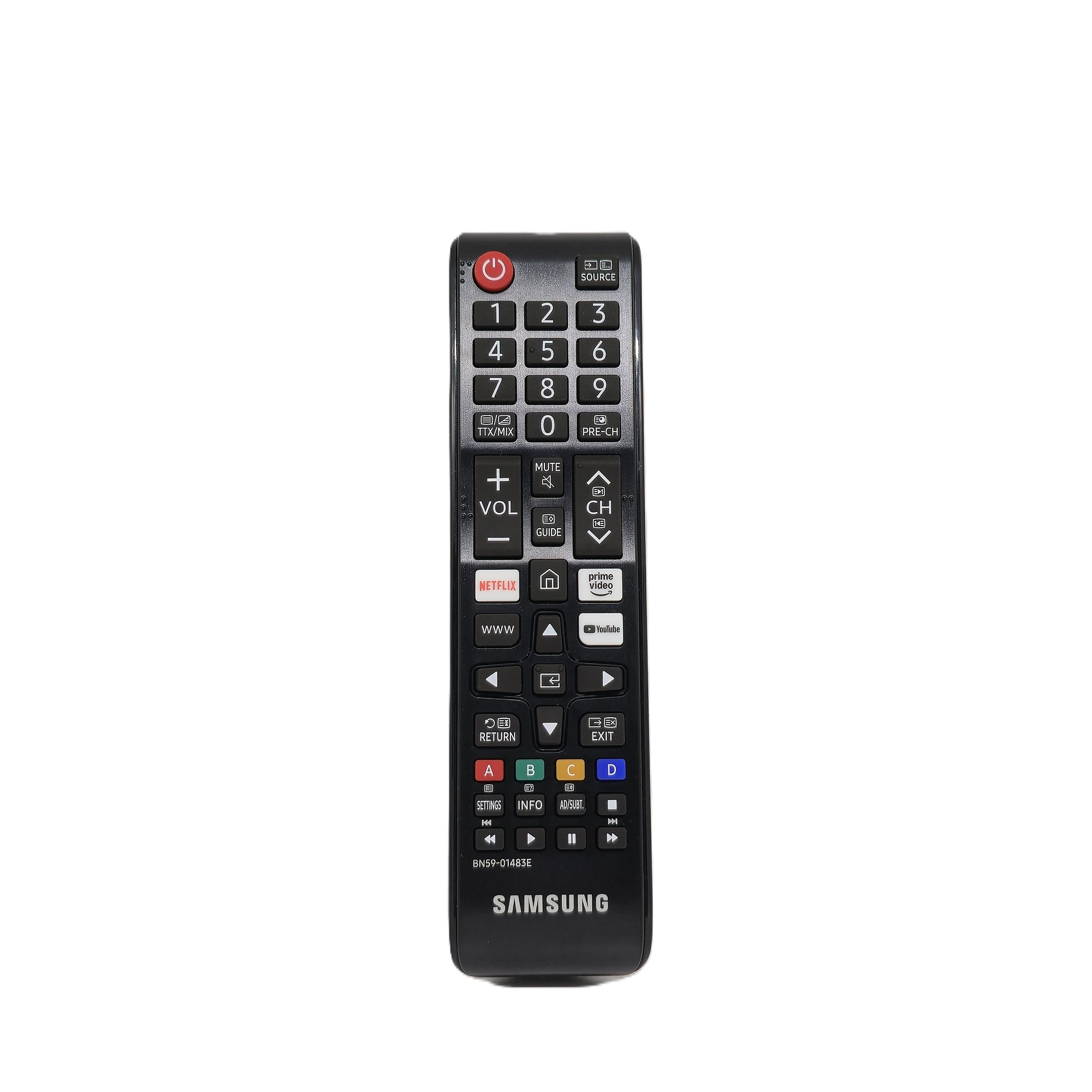 Control Remoto Original Samsung BN59-01483E para Smart TV | Teclado Numérico 4