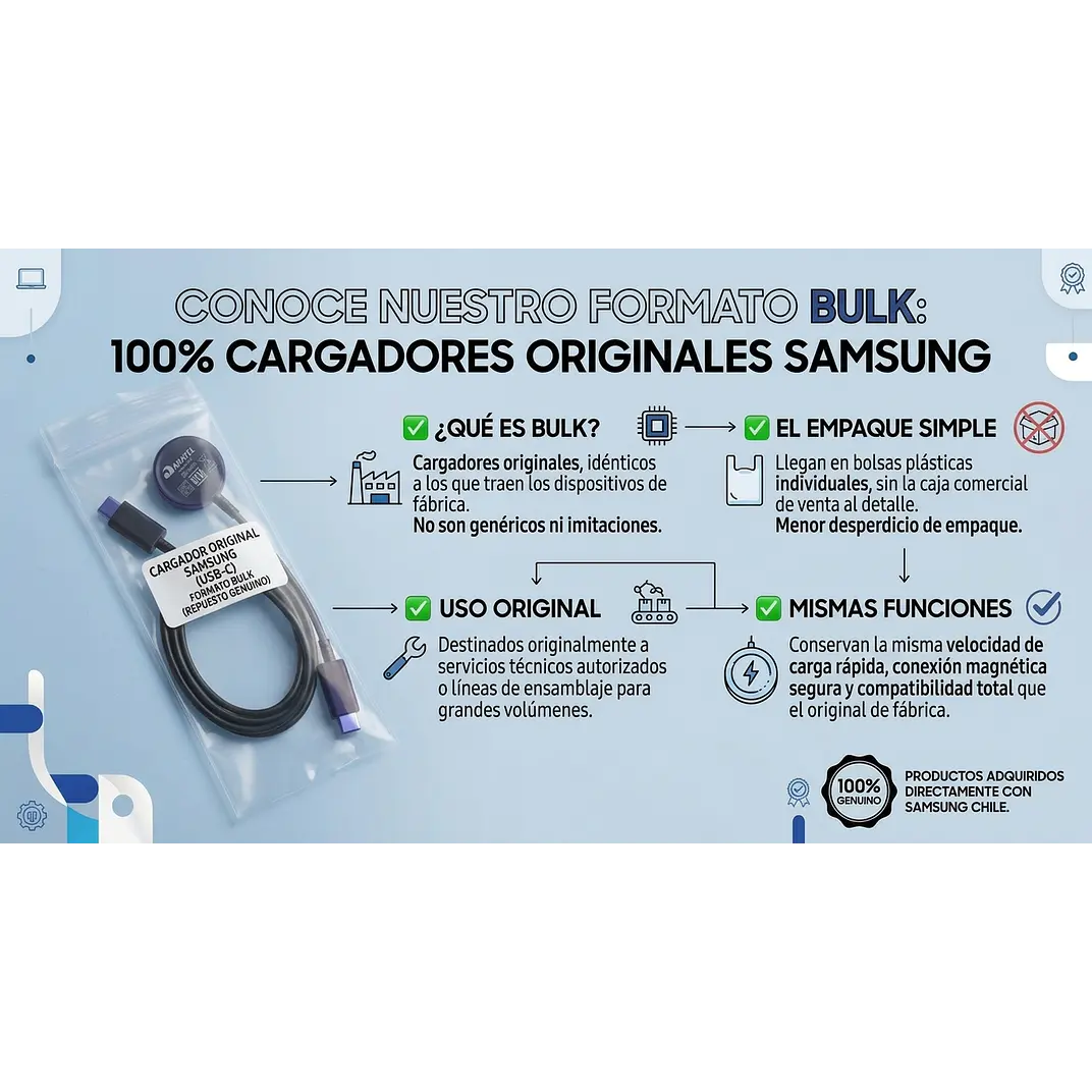 Cargador Original para Samsung Galaxy Watch  Serie Watch 5 Y 6 4