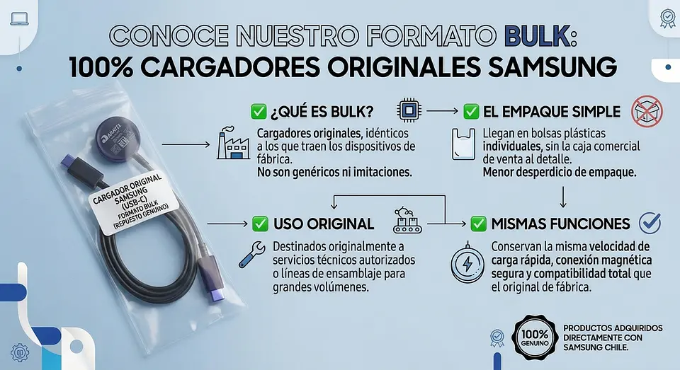 Cargador Original para Samsung Galaxy Watch  Serie Watch 5 Y 6 4