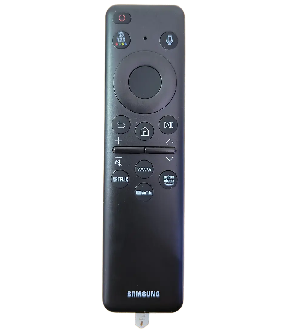 Control Remoto Samsung SolarCell Original | Modelo BN59-01480G | Mando de Voz y Carga USB-C 3