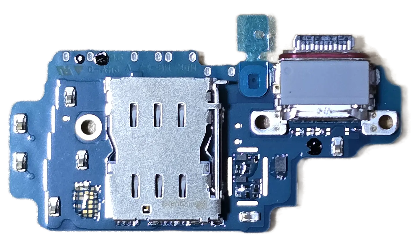 Base de Carga y SIM para Samsung Galaxy S24 Ultra | Sub Board SM-S928 Original 1