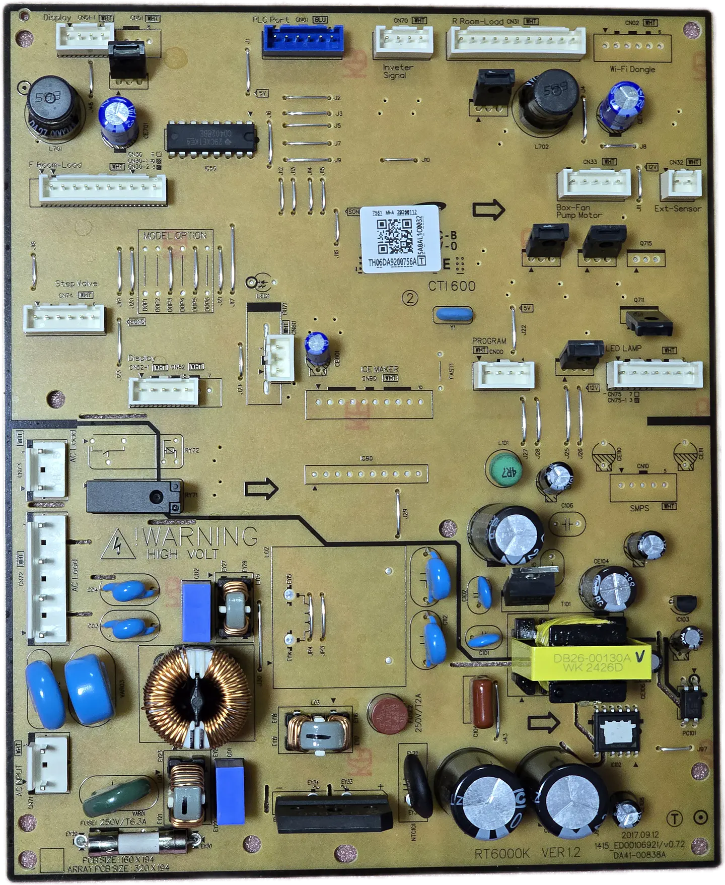 Tarjeta Principal Original para Refrigerador Samsung DA92-00756A 1