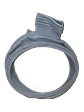 Fuelle Goma Puerta Lavadora Samsung Original DC64-03723A - Miniatura 3