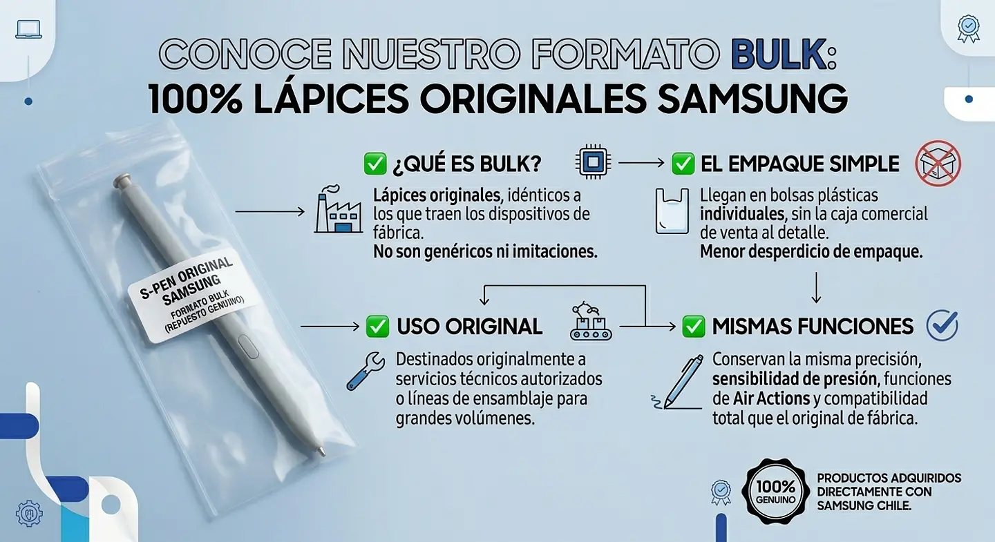 Lápiz Samsung S Pen Original para Galaxy Tab S8, S8+ y S8 Ultra 5