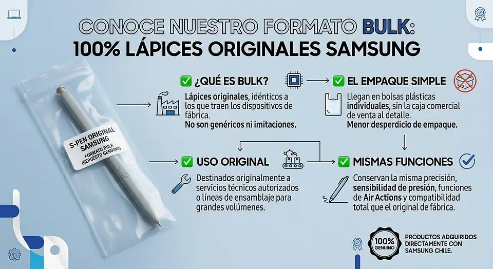 Lápiz Samsung S Pen Original para Galaxy Tab S8, S8+ y S8 Ultra 5
