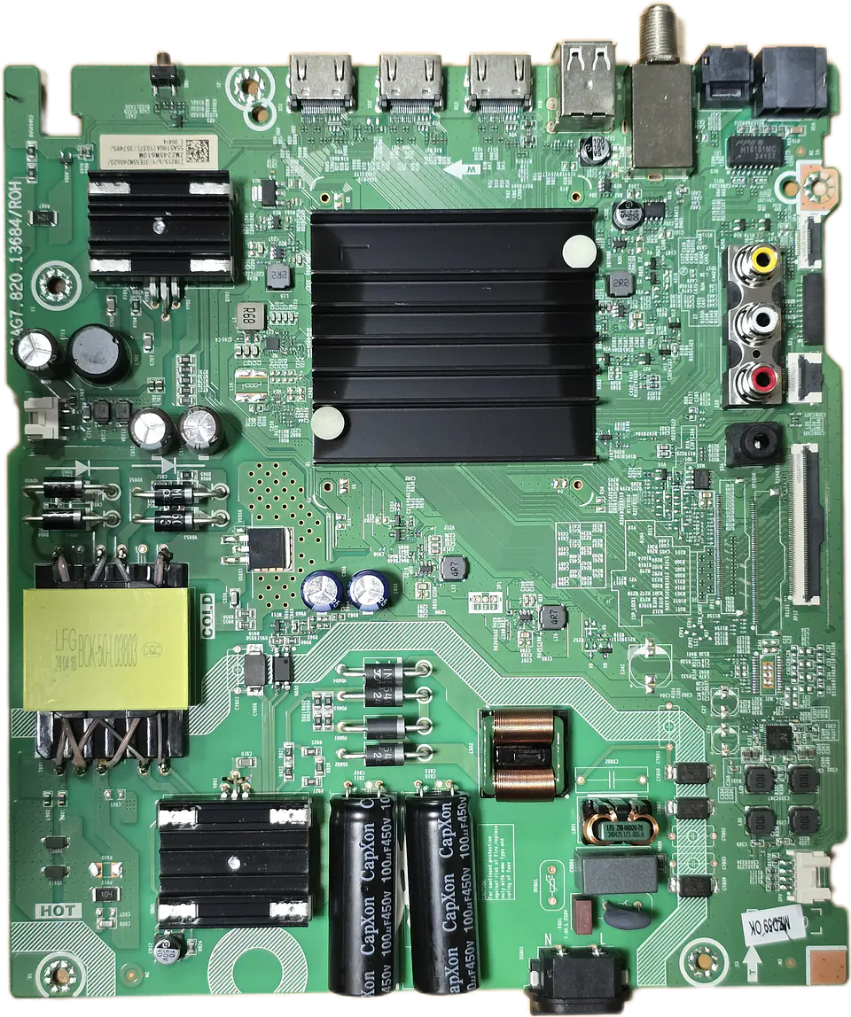 Tarjeta Principal (Main Board) Hisense T278215 Original para Televisor 55Q6N 1