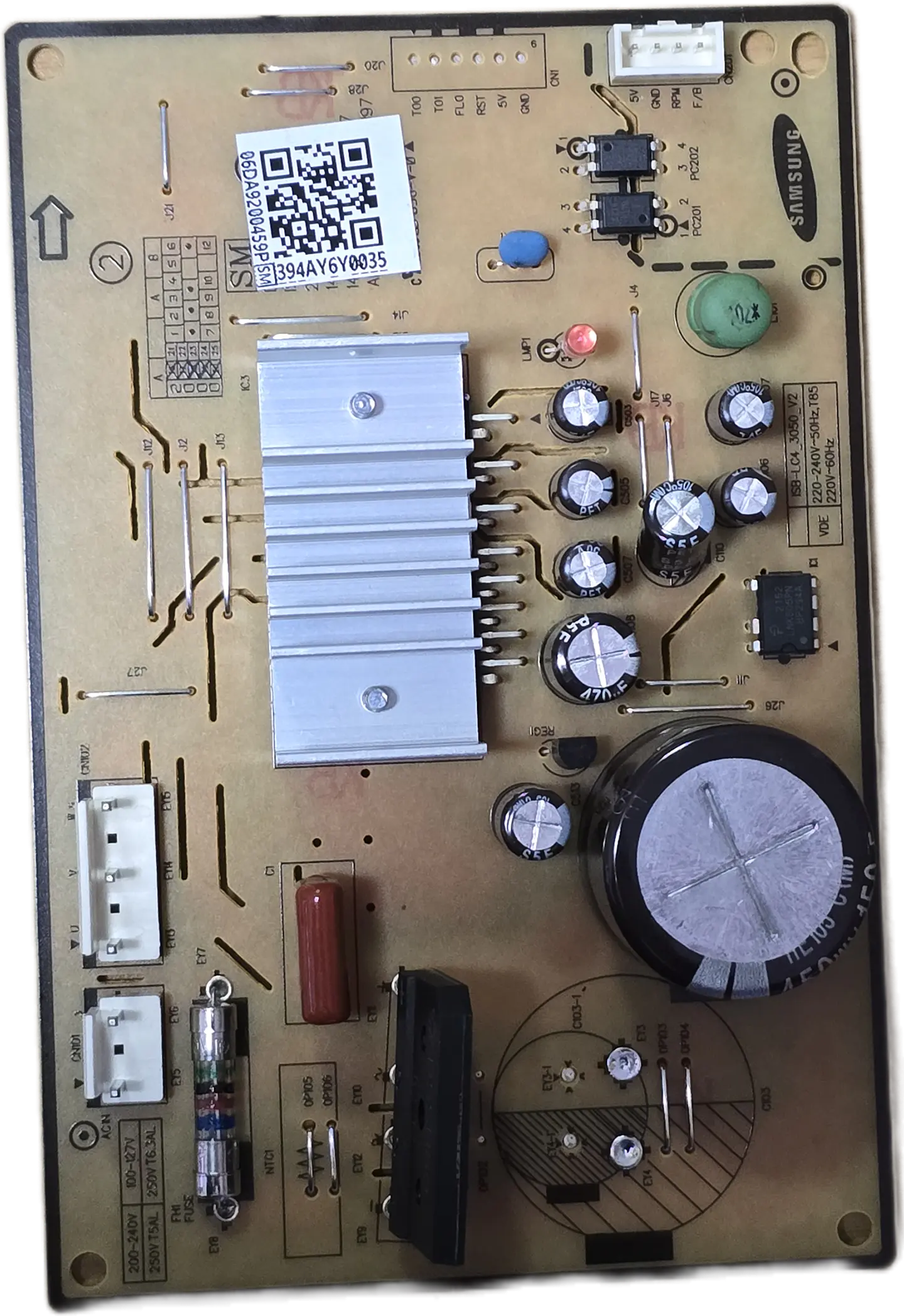 Tarjeta Inverter Original Samsung DA92-00459P para Refrigerador 3