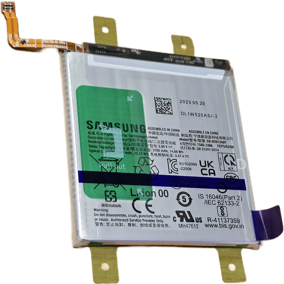 Batería Original Samsung EB-BS912ABY para Galaxy S23 (SM-S911) 3