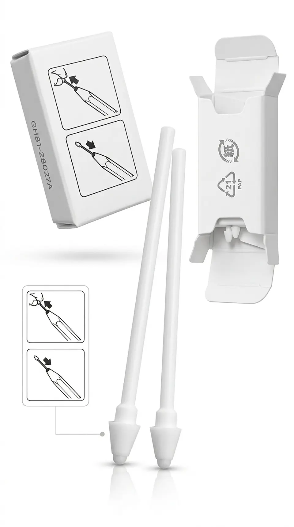 Puntas de Repuesto Original Samsung GH81-28027A para S Pen Galaxy Tab S11 1