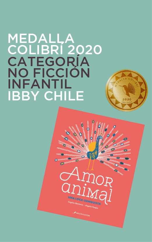 MEDALLA COLIBRÍ 2020, IBBY CHILE, CATEGORÍA LIBROS NO FICCIÓN