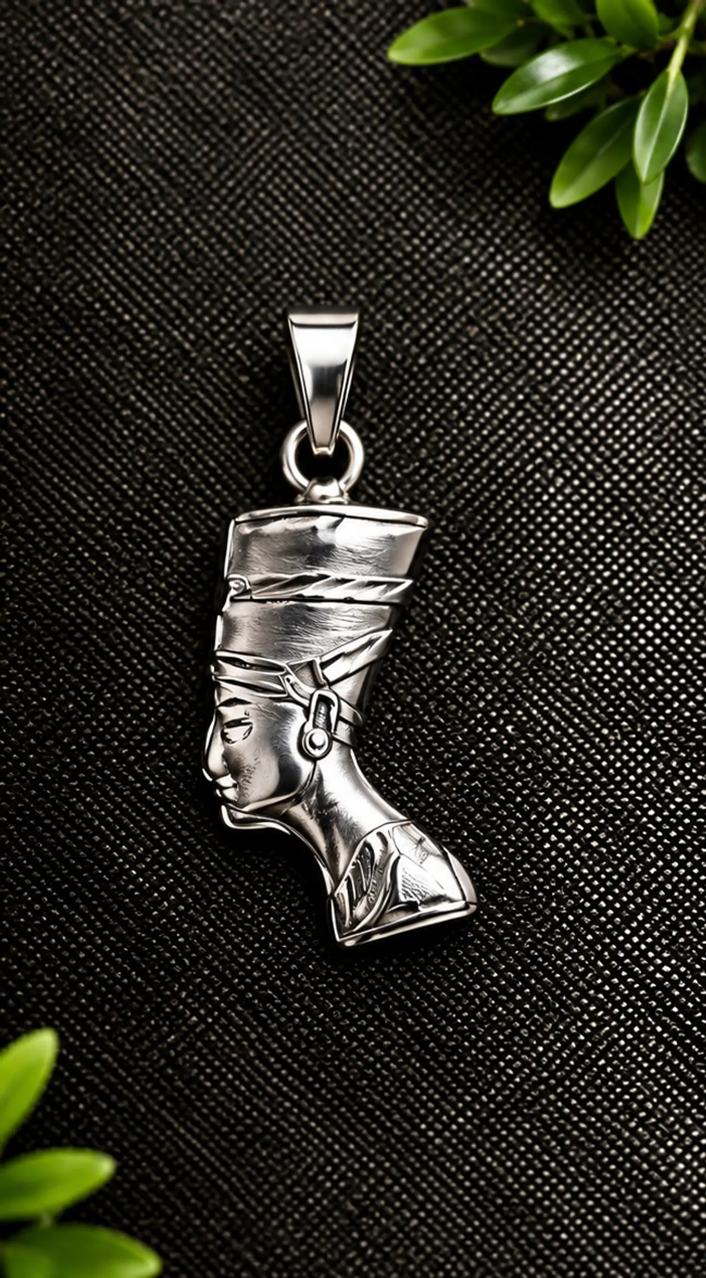Colgante Nefertiti plata 1