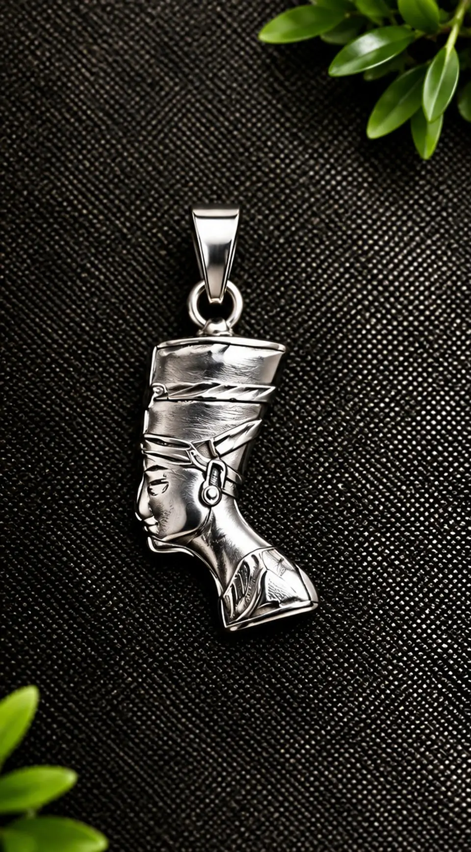 Colgante Nefertiti plata 1