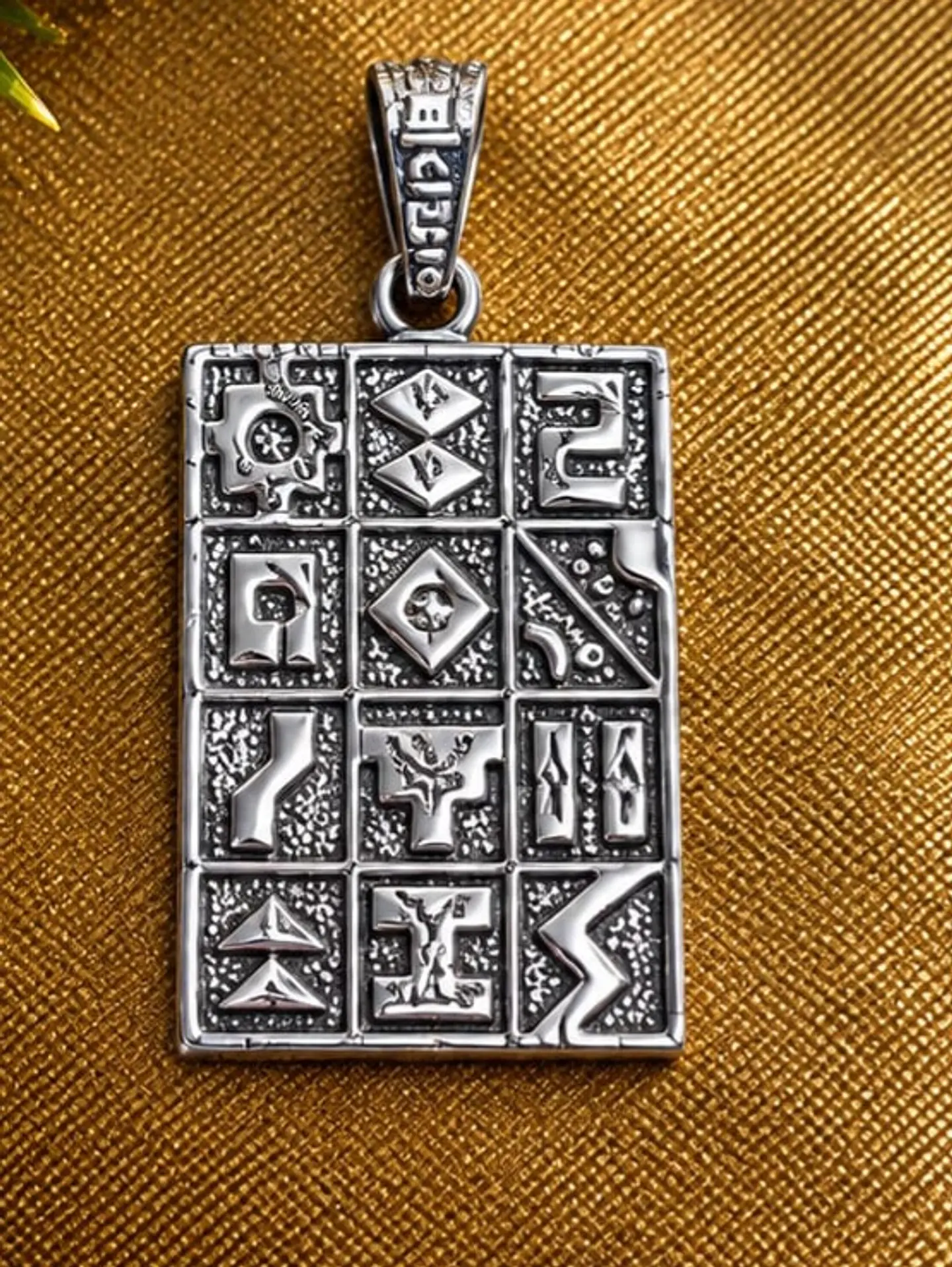 Colgante plata Egipcio 1