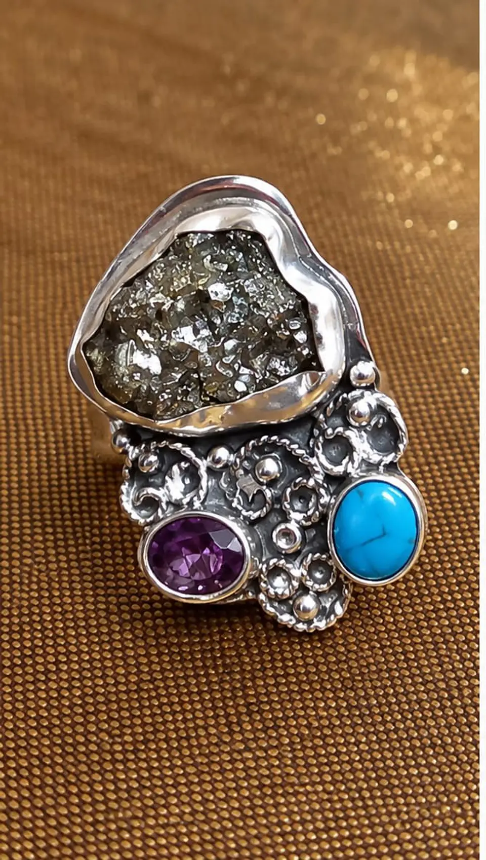 Anillo plata piedra 1