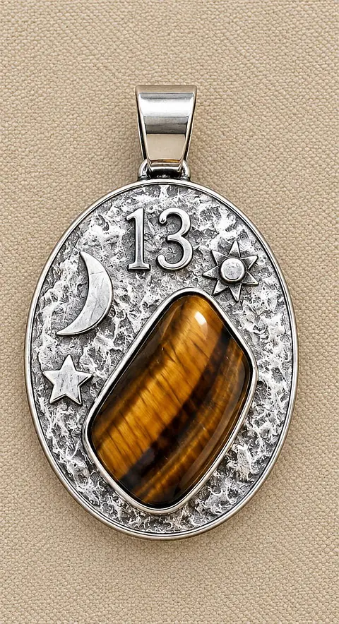 Colgante plata, piedra