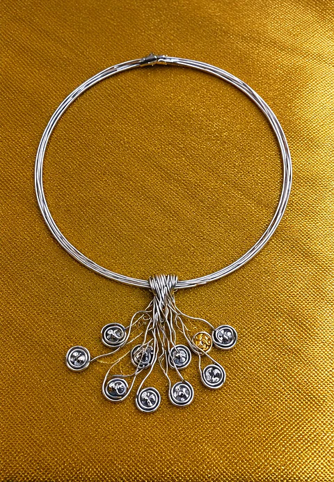 Collar plata