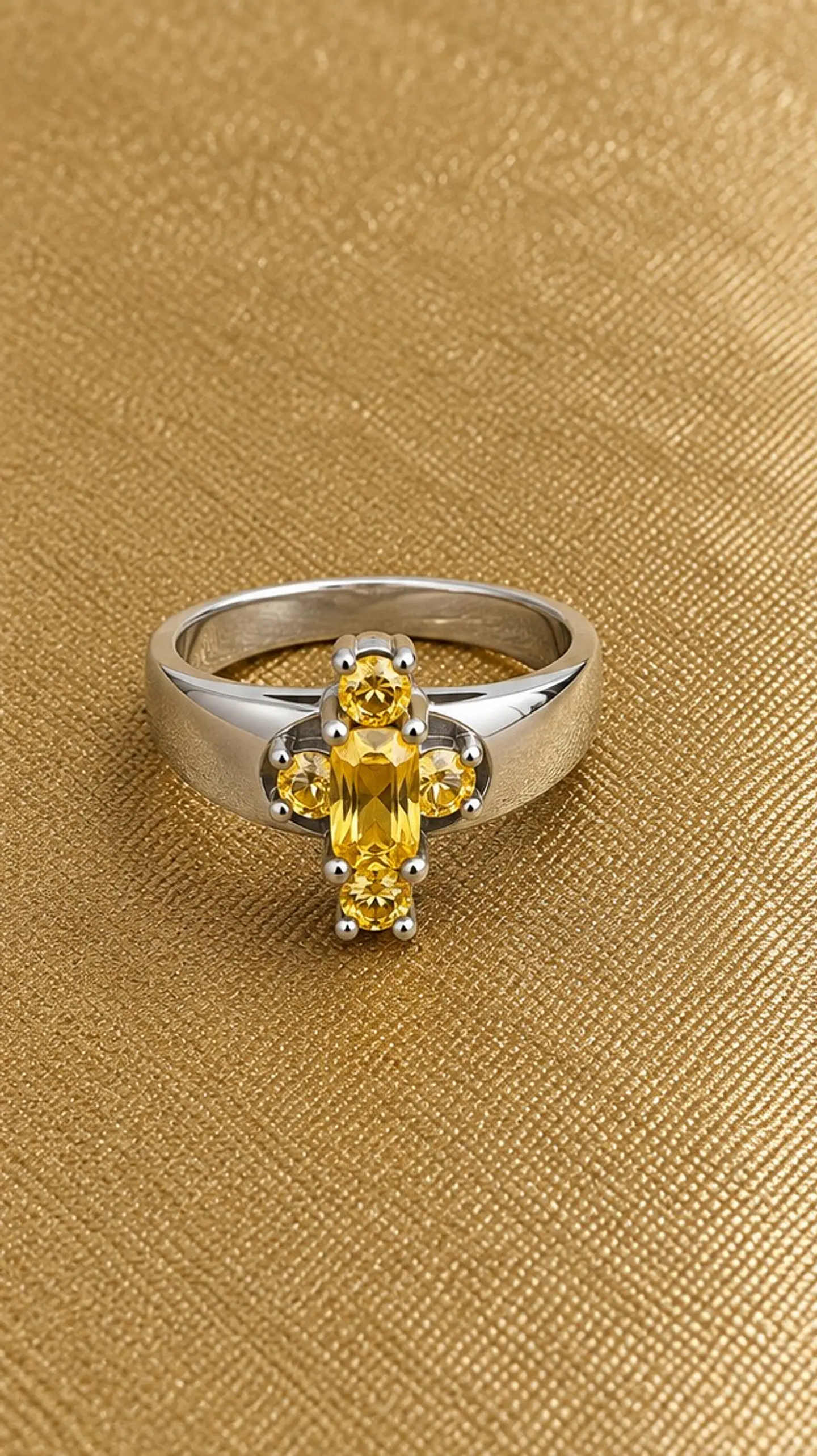 Anillo plata com oro 1
