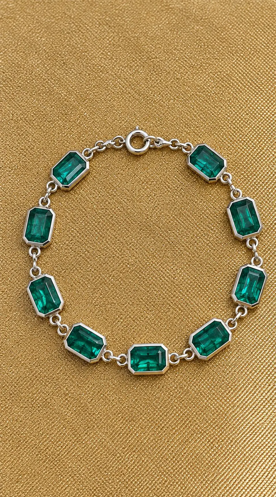 Pulsera plata Eslabones  1