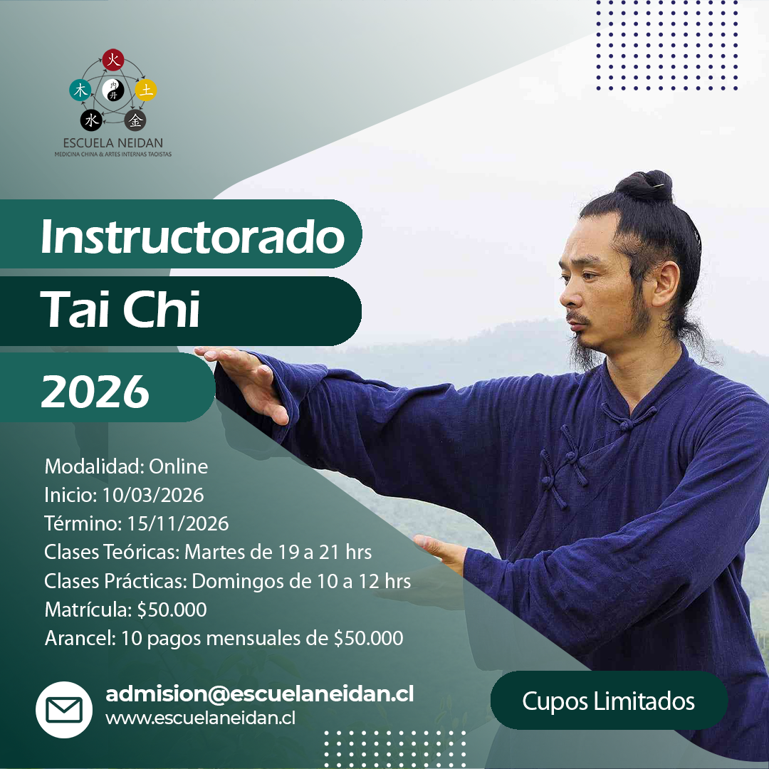 INSTRUCTORADO DE TAI CHI 2026 1