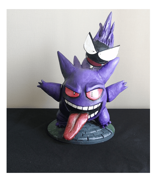 Gengar & Gastly Escultura 