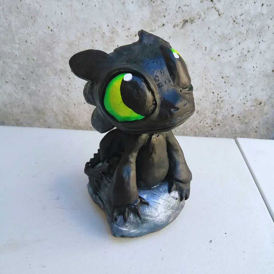 Chimuelo  Figura Como entrenar a tu dragón 2