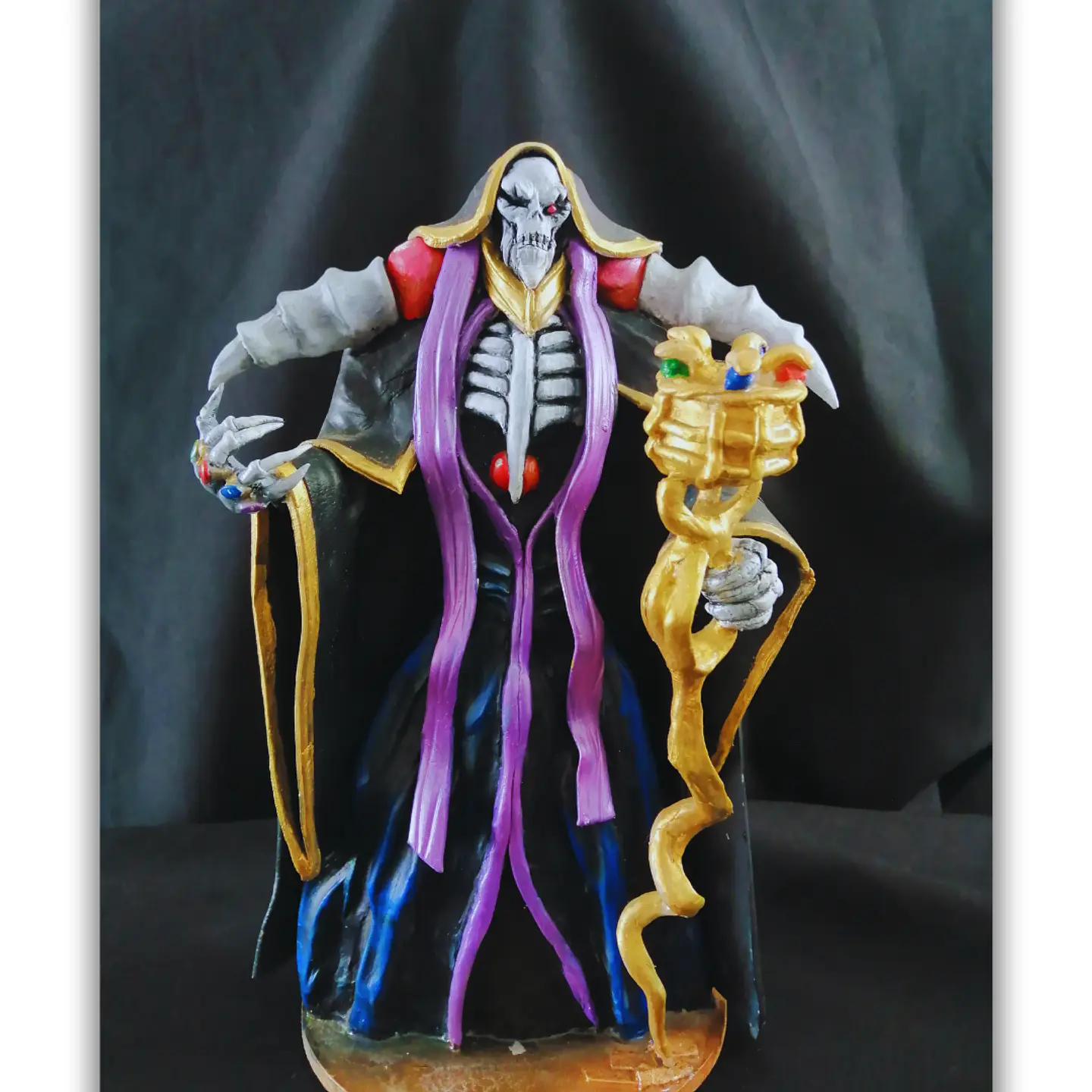 OverLord Ainz Ooal Gown Escultura  1