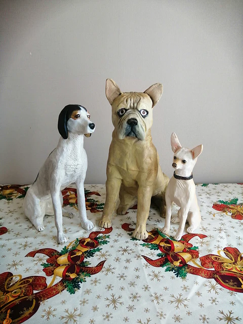 Memorial Bulldog Frances Escultura