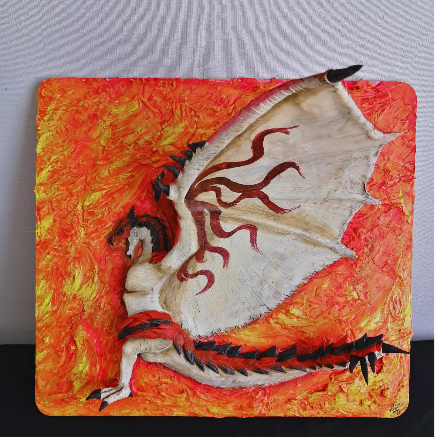Rathalos Cuadro Drywall Art 1
