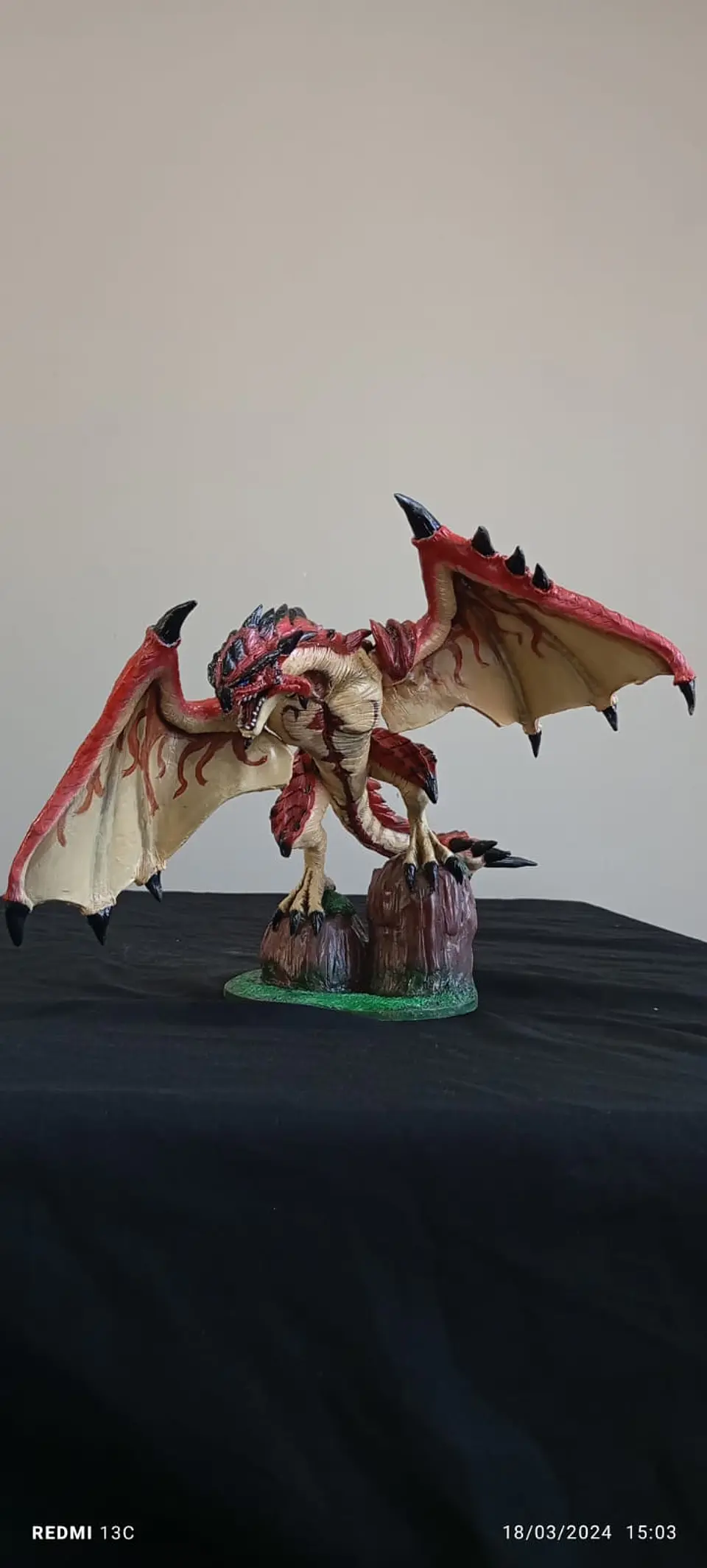 Monster hunter rathalos  Escultura 8