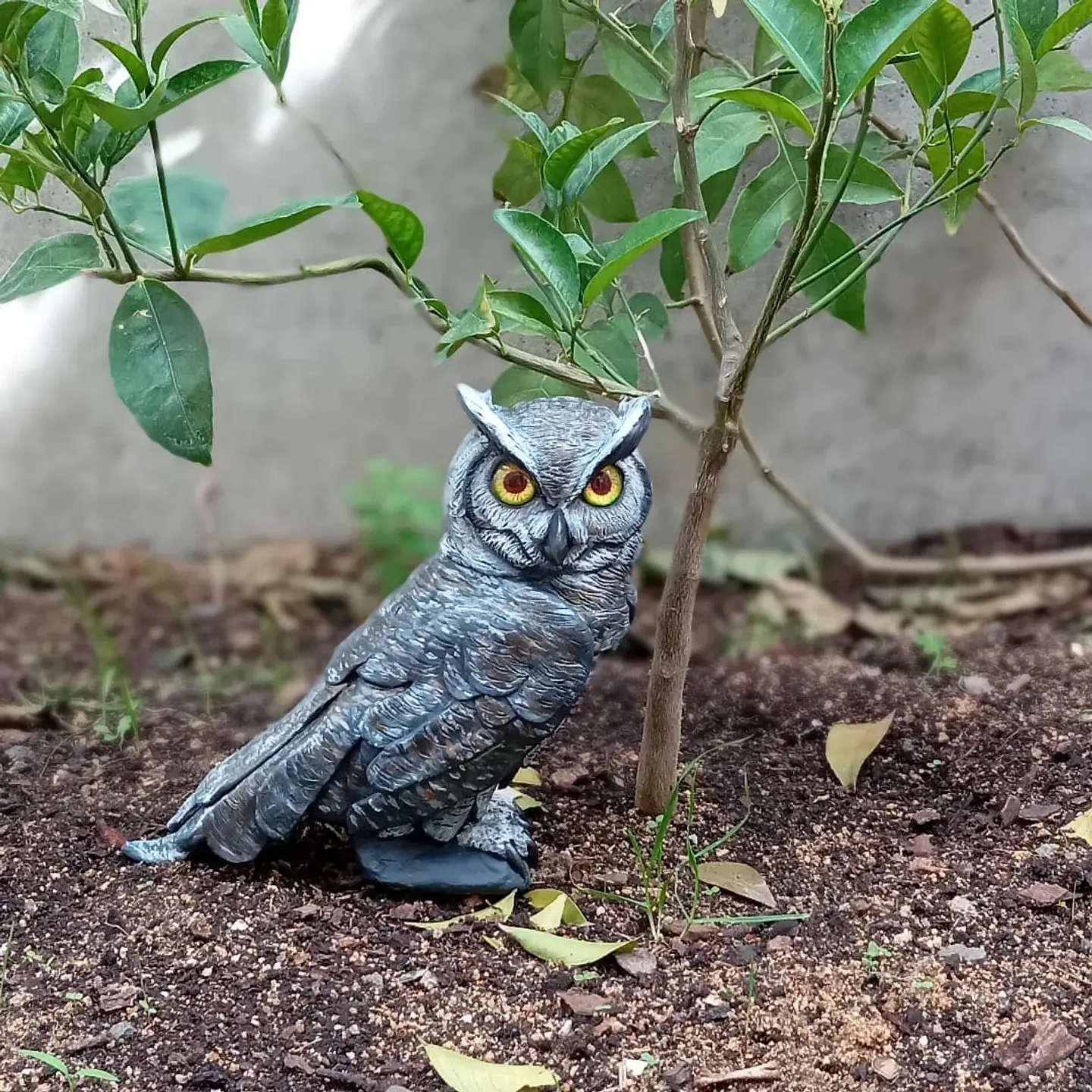 búho chileno tucúquere Escultura 1