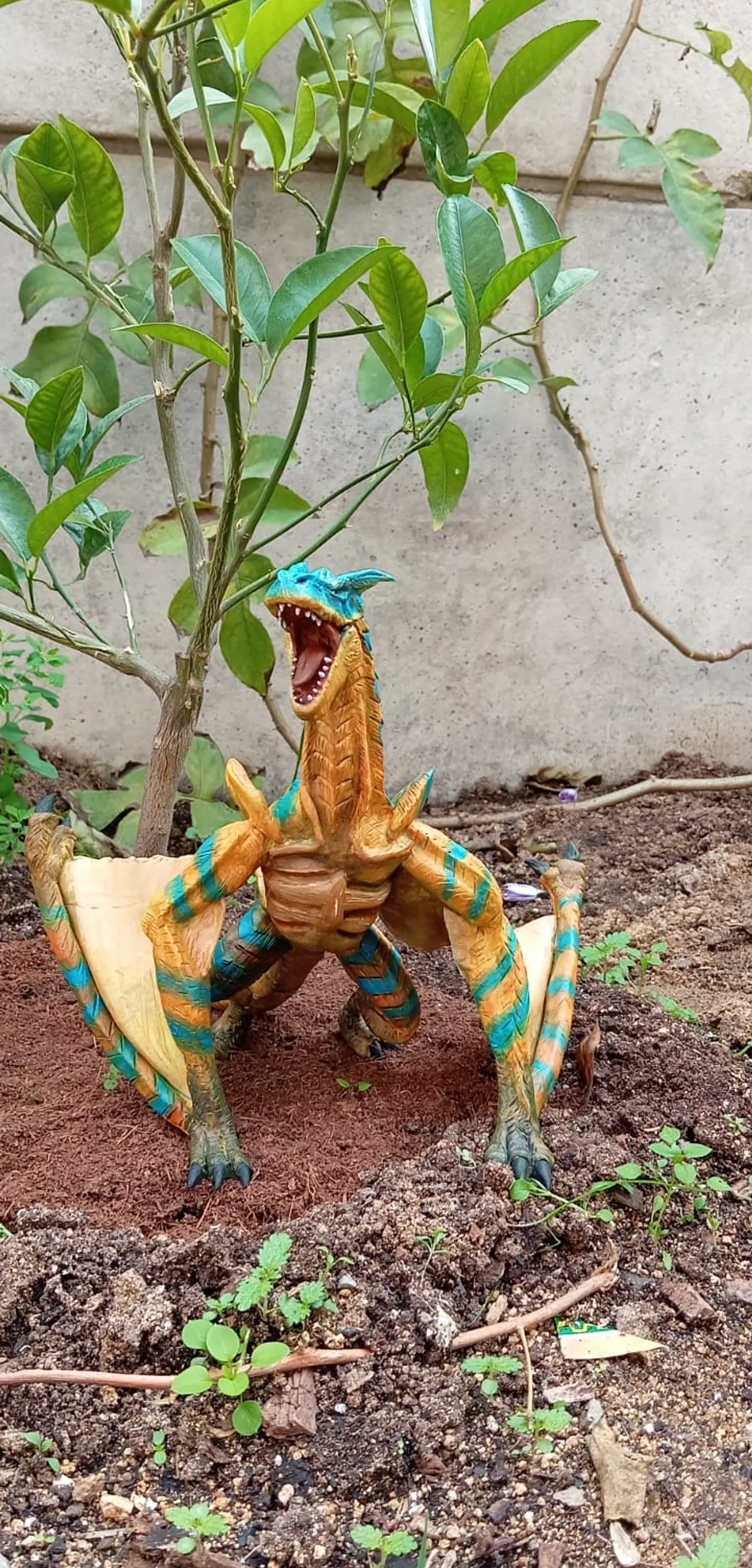 Tigrex Monster Hunter Escultura 4