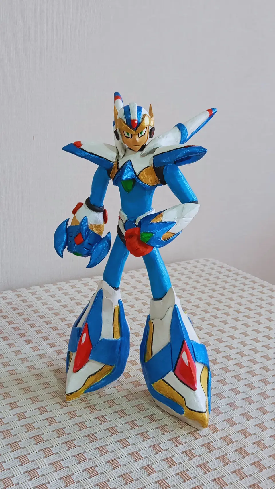 Megaman x Falcon Armor figura 4