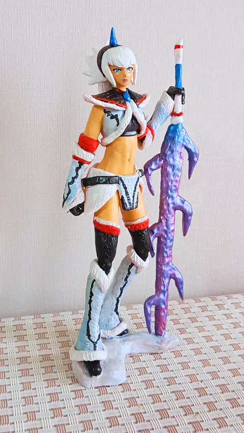 Monster Hunter cazadora kirin armor 