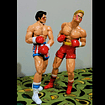 Rocky Balboa  vs Iván Drago Figuras diorama