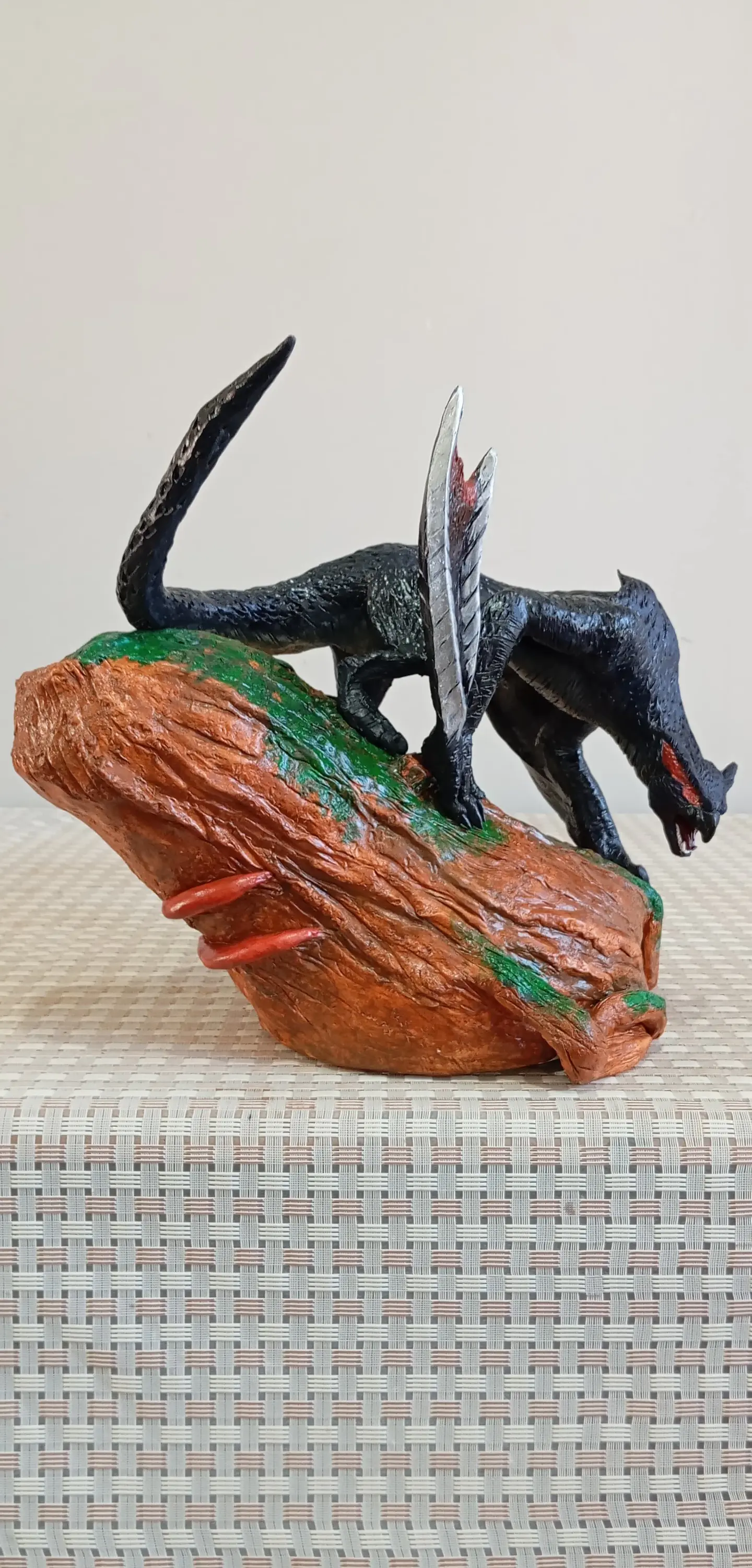 Nargacuga Monster Hunter Escultura Sombra Nocturna 5