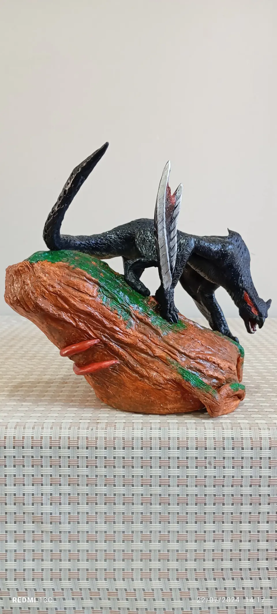 Nargacuga Monster Hunter Escultura Sombra Nocturna 5