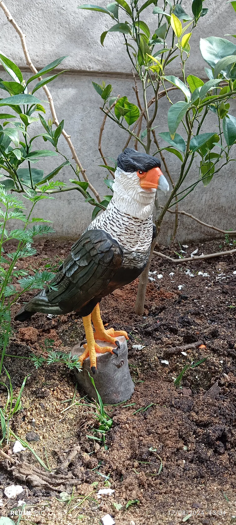 Escultura Ave Carancho o Traro  2