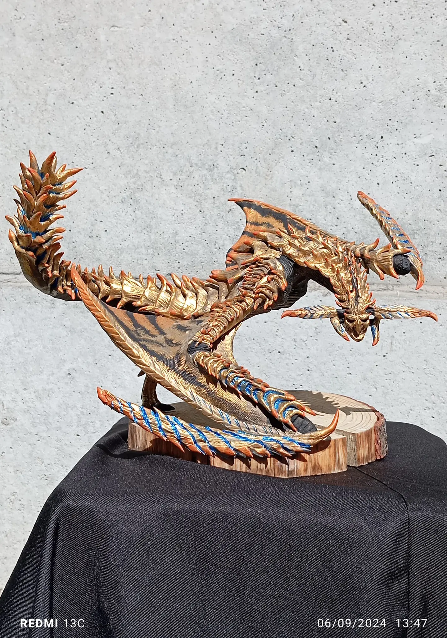 Rey Dau Monster Hunter wilds Escultura 1