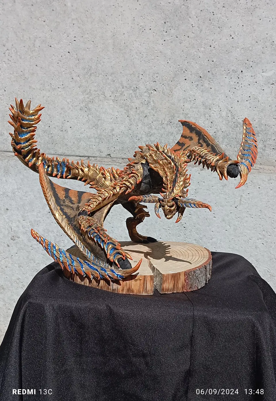 Rey Dau Monster Hunter wilds Escultura 2