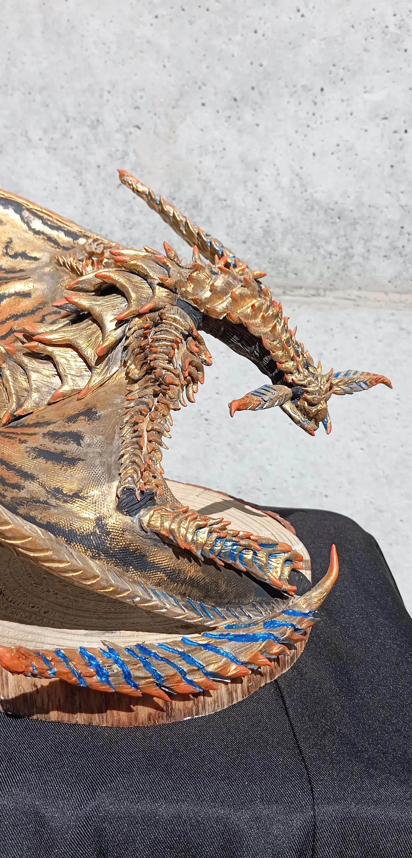 Rey Dau Monster Hunter wilds Escultura 6
