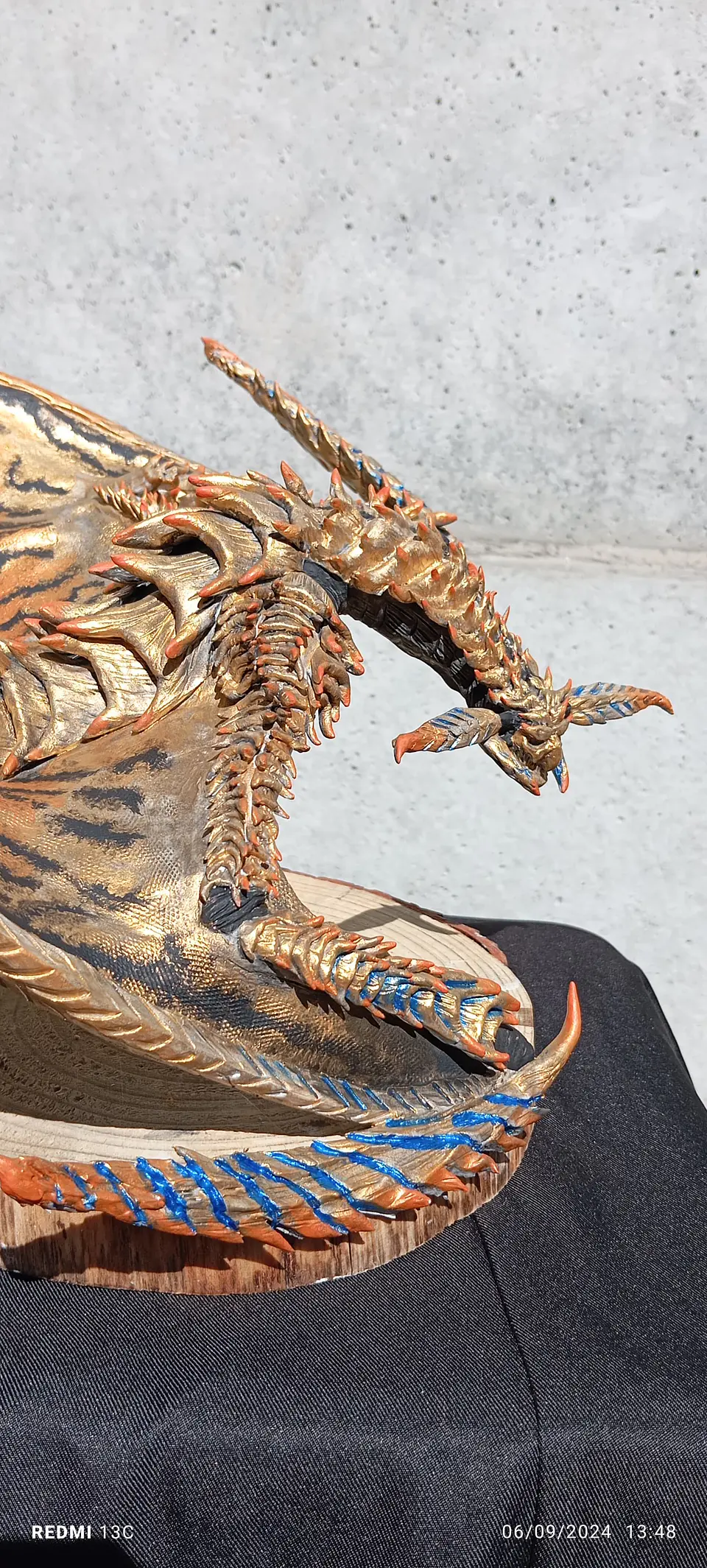 Rey Dau Monster Hunter wilds Escultura 6
