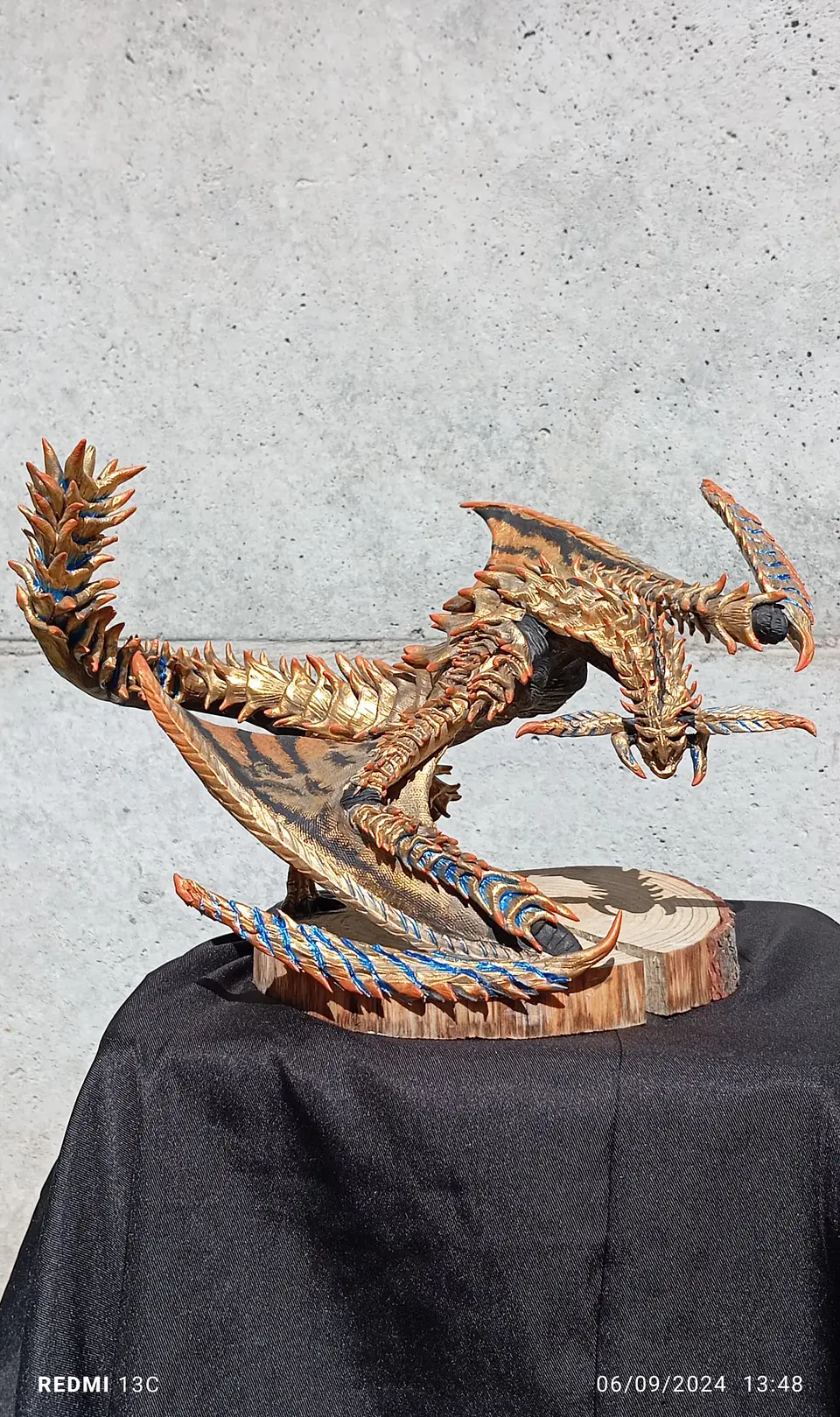 Rey Dau Monster Hunter wilds Escultura 7