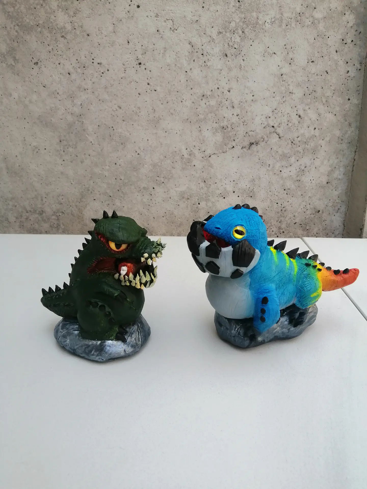 Dodogama y Deviljho chibi Monster Hunter 3